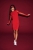 red dress for girls, special occasion dresses for kids, girls party dress, elegant children’s clothing wholesale, red tulle sleeve dress, comfortable kids formal wear, European-made kids dresses, kids dresses for holidays
